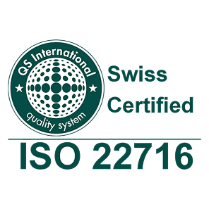 Swiss Certified ISO 22716